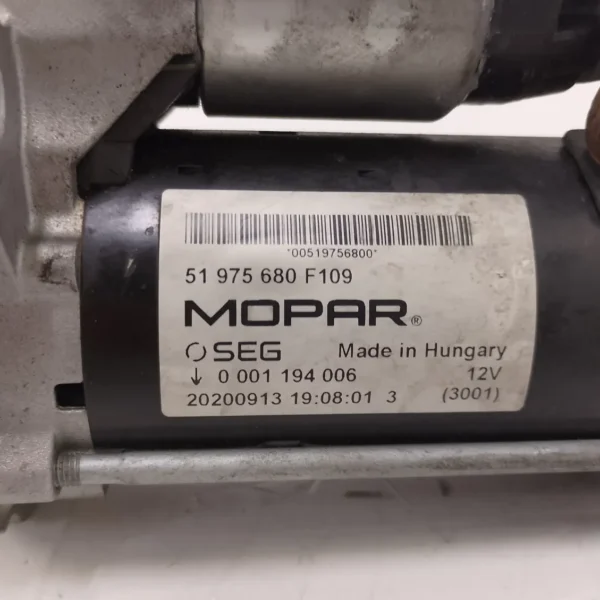 Motorino avviamento Jeep Renegade (2020 – oggi) 1.3 95 KW 51975680 46337540