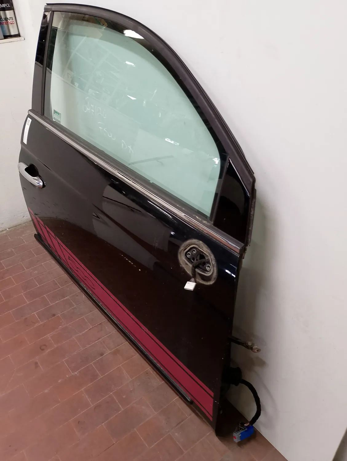 Porta anteriore destra Fiat 500 (2007 – 2015) 1.2 51 KW benzina 52136362 169A4000