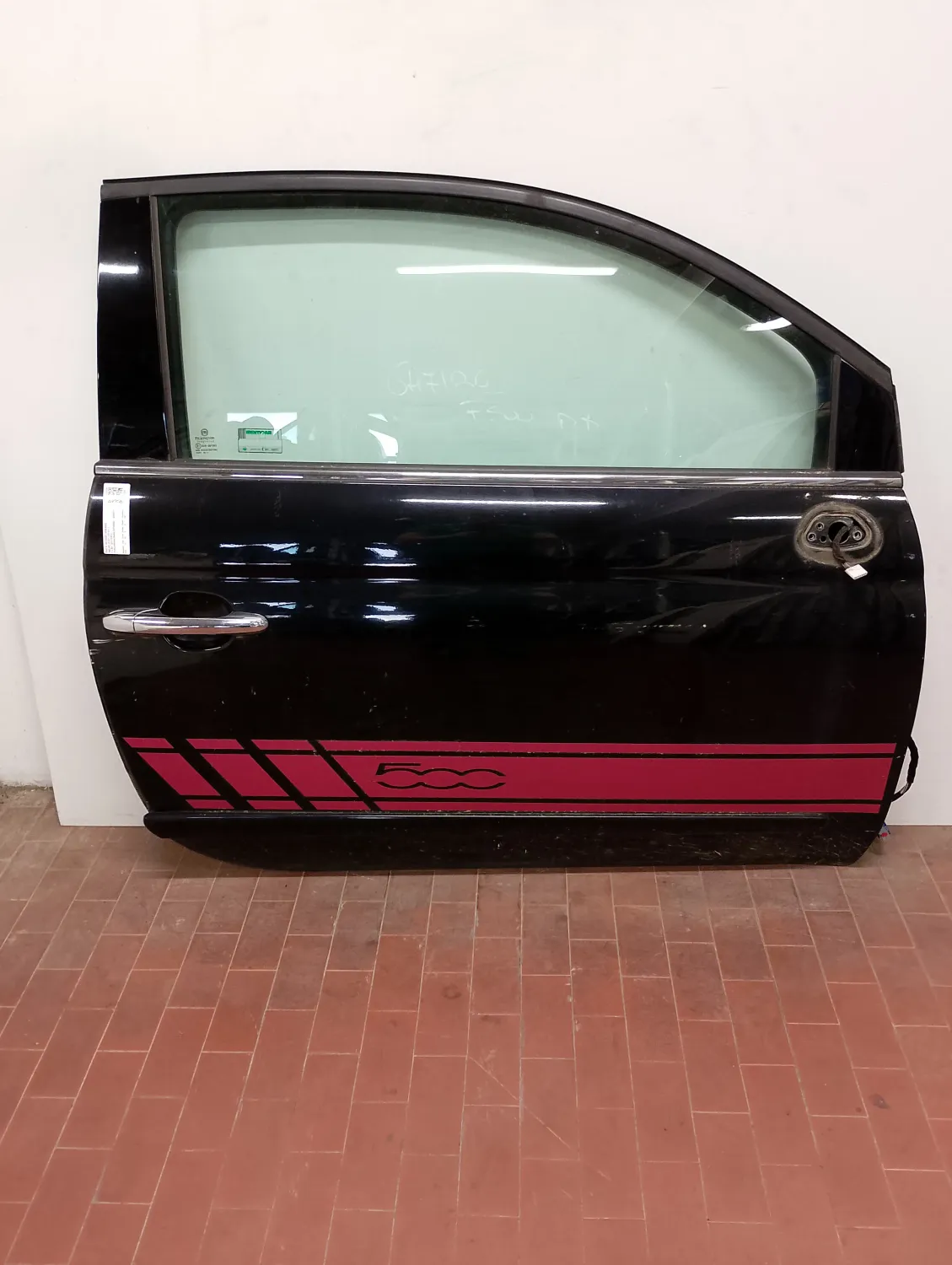Porta anteriore destra Fiat 500 (2007 – 2015) 1.2 51 KW benzina 52136362 169A4000