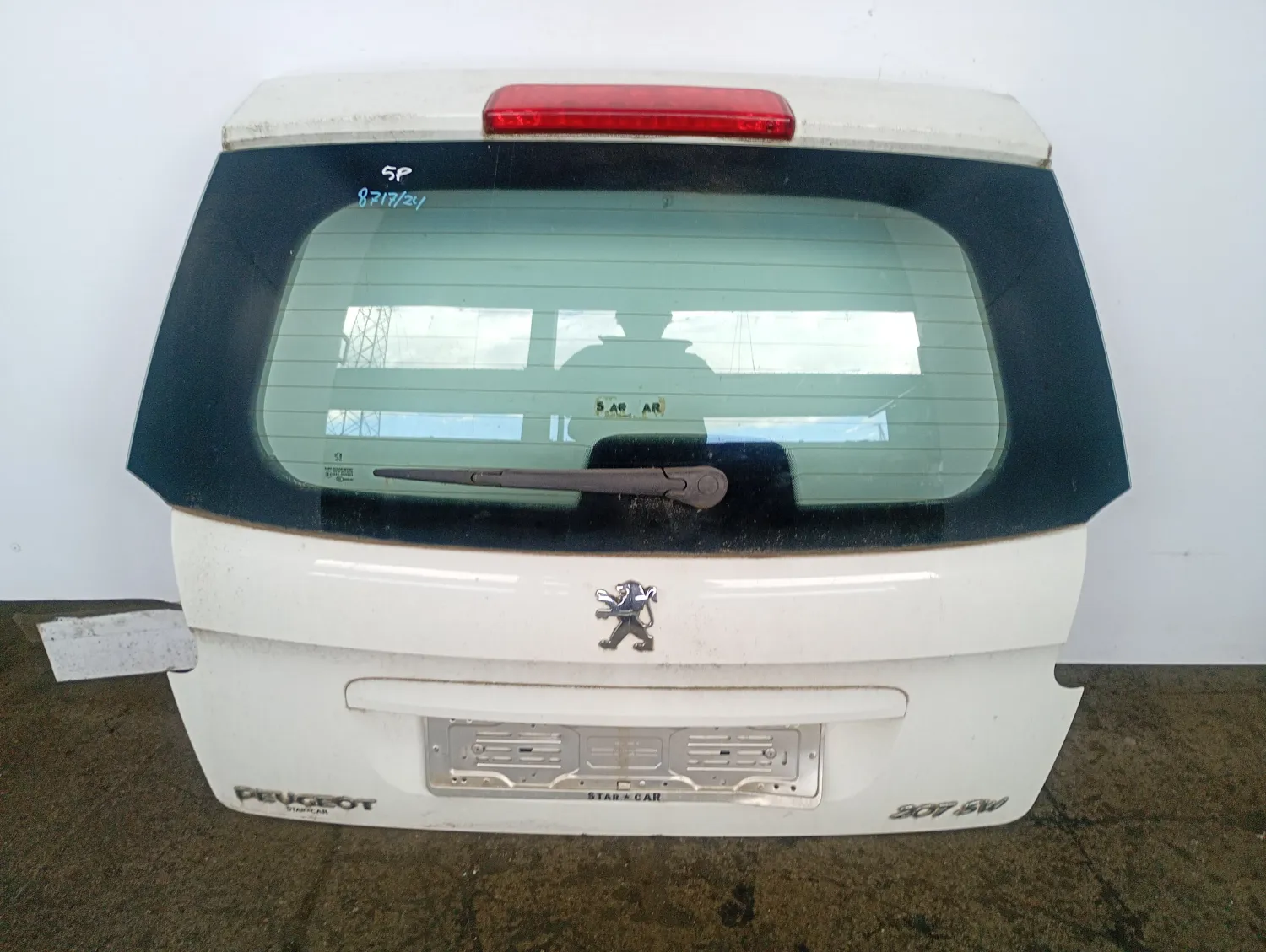 Portello posteriore/lunotto apribile Peugeot 207 (2009 – oggi) 1.4 54 KW benzina 8701Y5 KFT