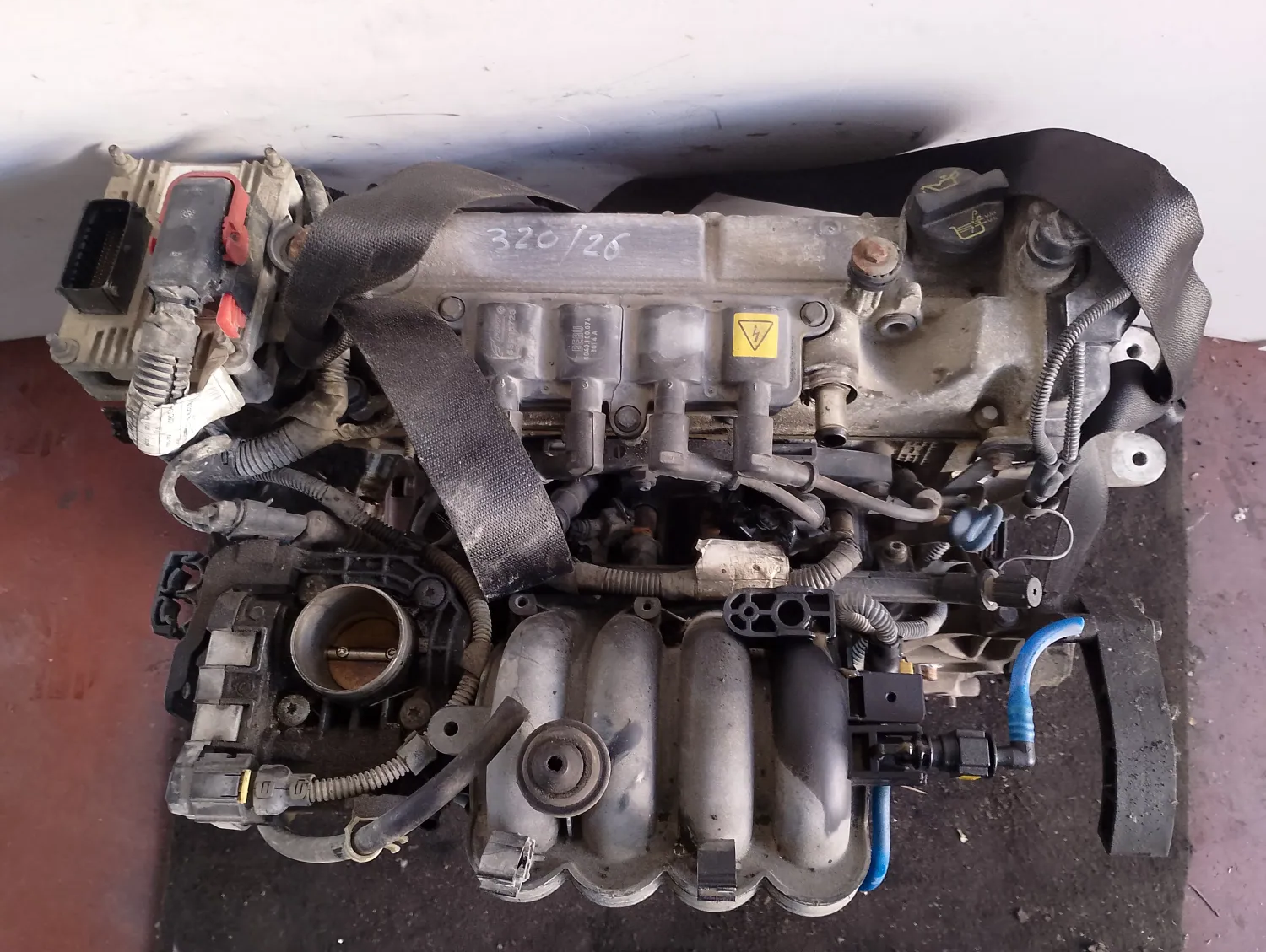 Motore completo Fiat Grande Punto (2005 – 2008) 1.2 48 KW benzina 199A4000
