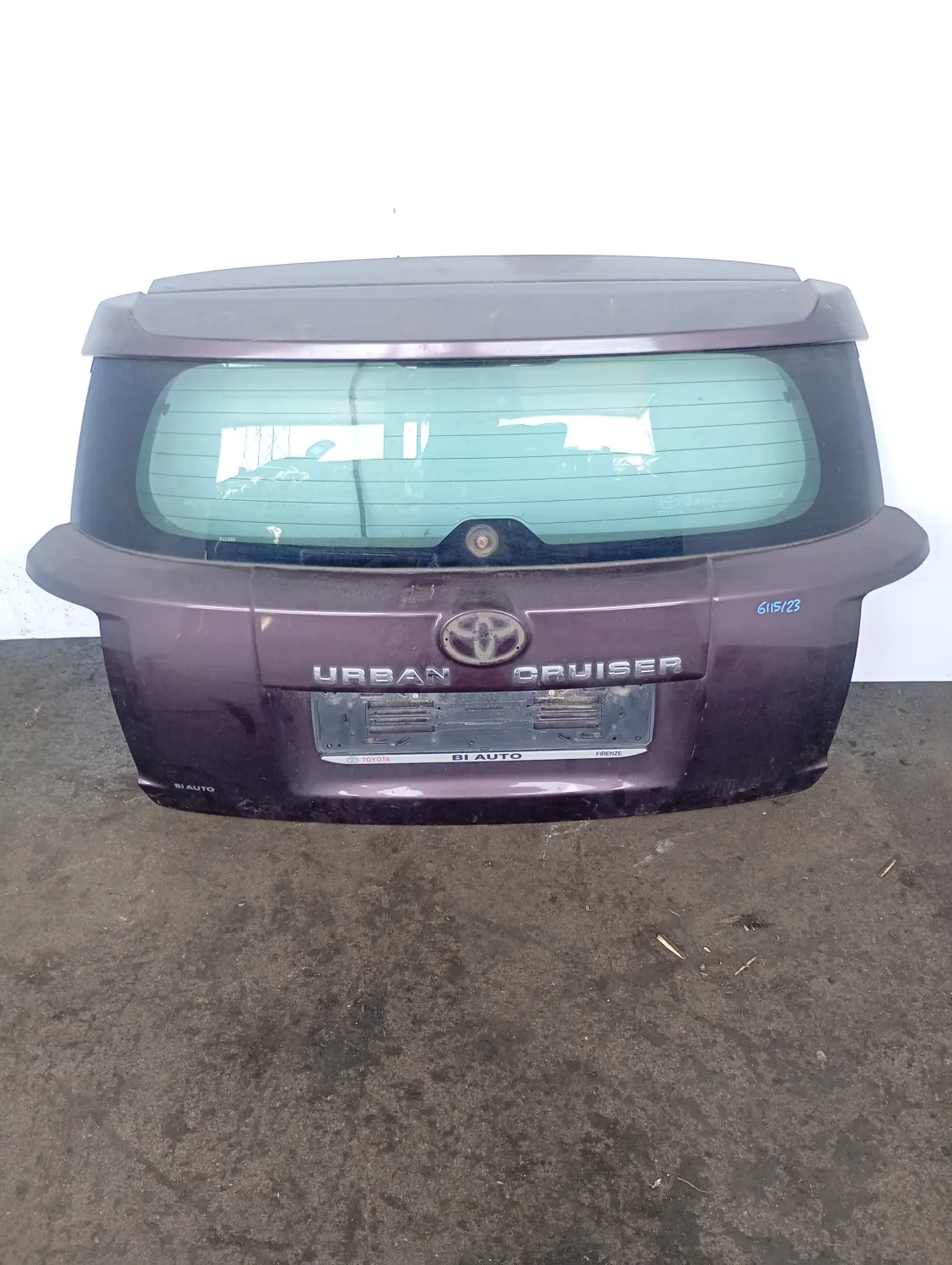 Portellone post. Toyota Urban Cruiser (2009 – 2014) 1.3 74 KW benzina 6700552B30 1NR FE