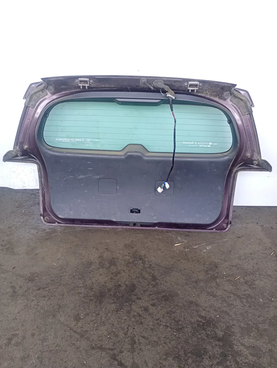 Portellone post. Toyota Urban Cruiser (2009 – 2014) 1.3 74 KW benzina 6700552B30 1NR FE