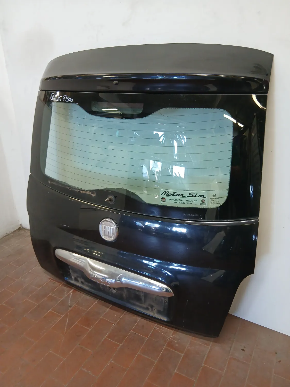 Portellone post. Fiat 500 (2007 – 2015) 1.2 51 KW benzina 52056198 169A4000