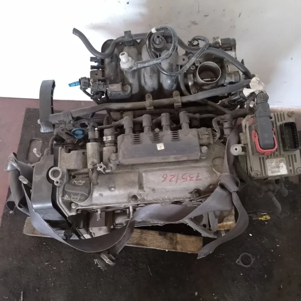 Motore completo Lancia Ypsilon (2006 – 2008) 1.4 57 KW benzina 350A1000