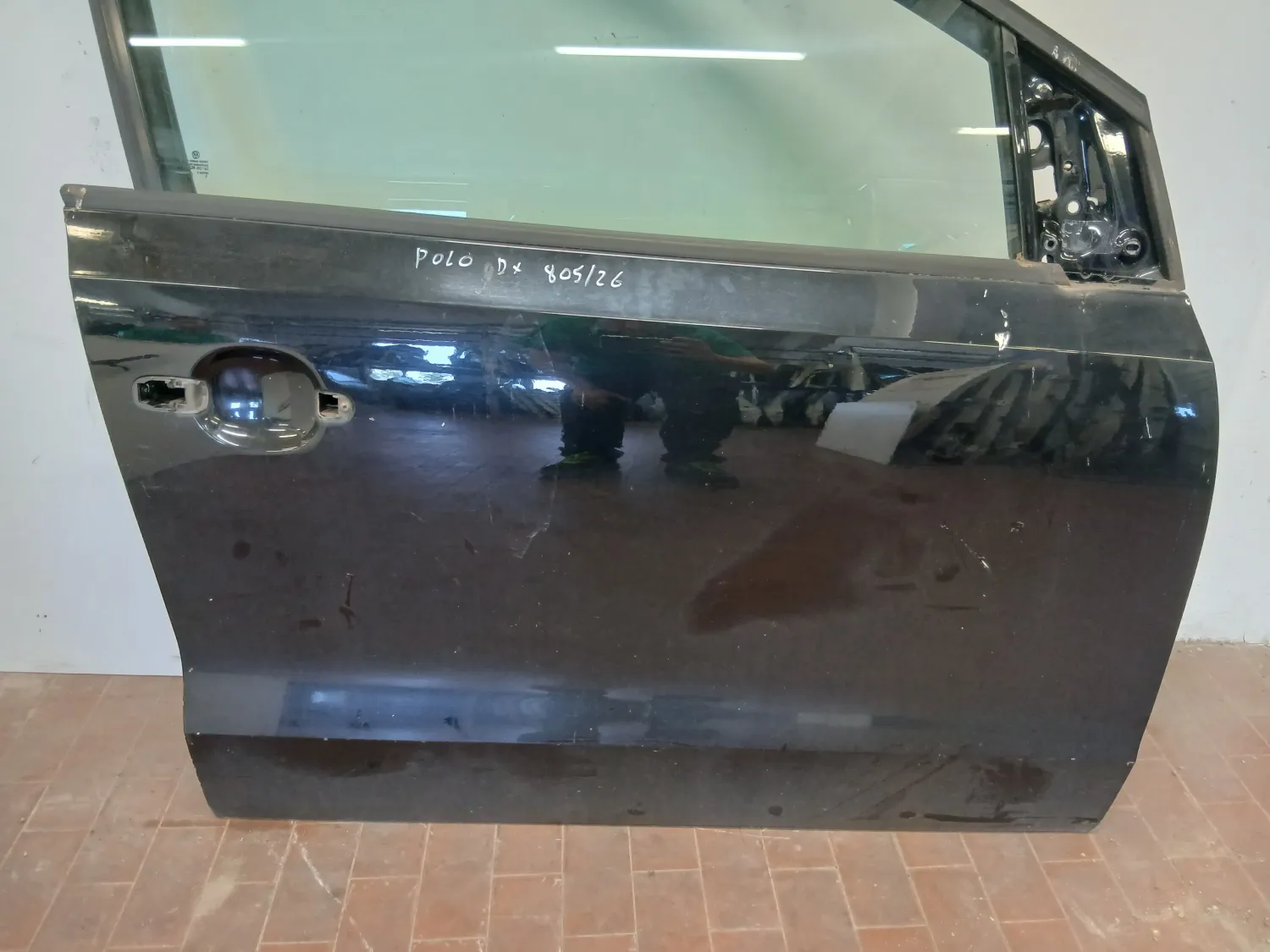 Porta anteriore destra Volkswagen Polo (2009 – 2014) 1.2 55 KW diesel 6R3831056J CFW