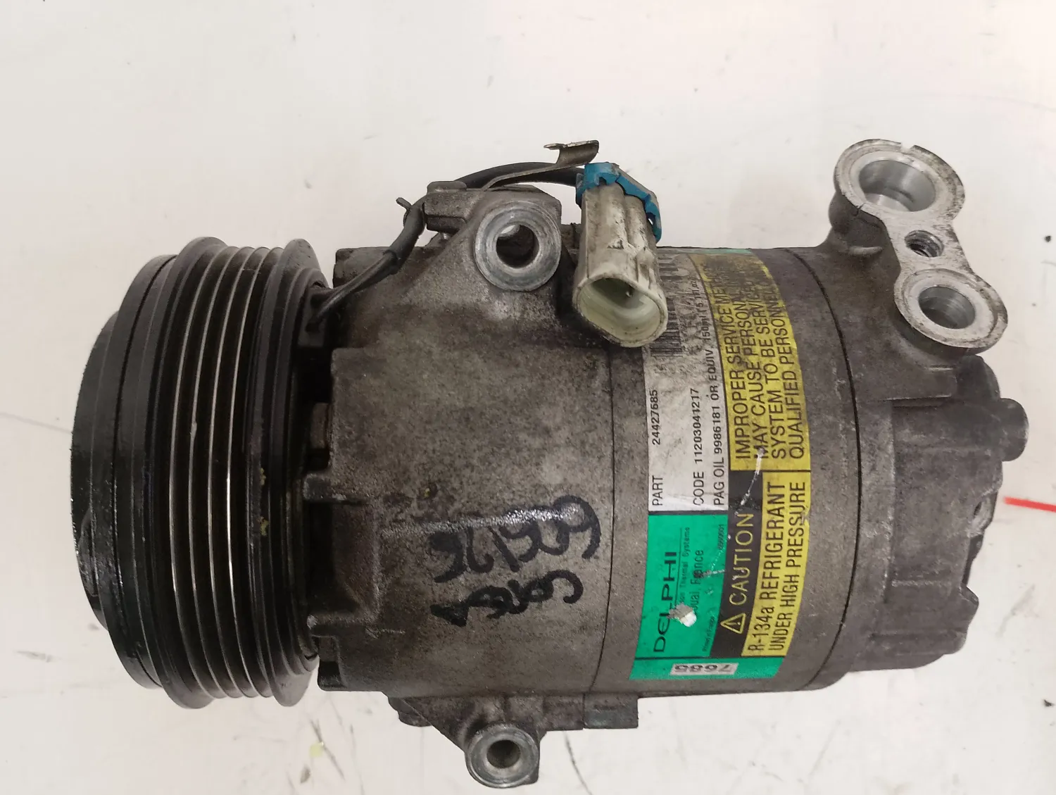 Compressore a/c Opel Corsa (2000 – 2006) 1.0 44 KW benzina 24427685 Z10XEP