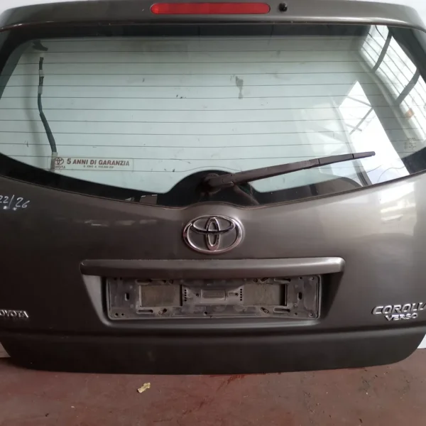 Portellone post. Toyota Corolla Verso (2004 – 2009) 1.6 81 KW benzina 670050F021 3ZZ FE