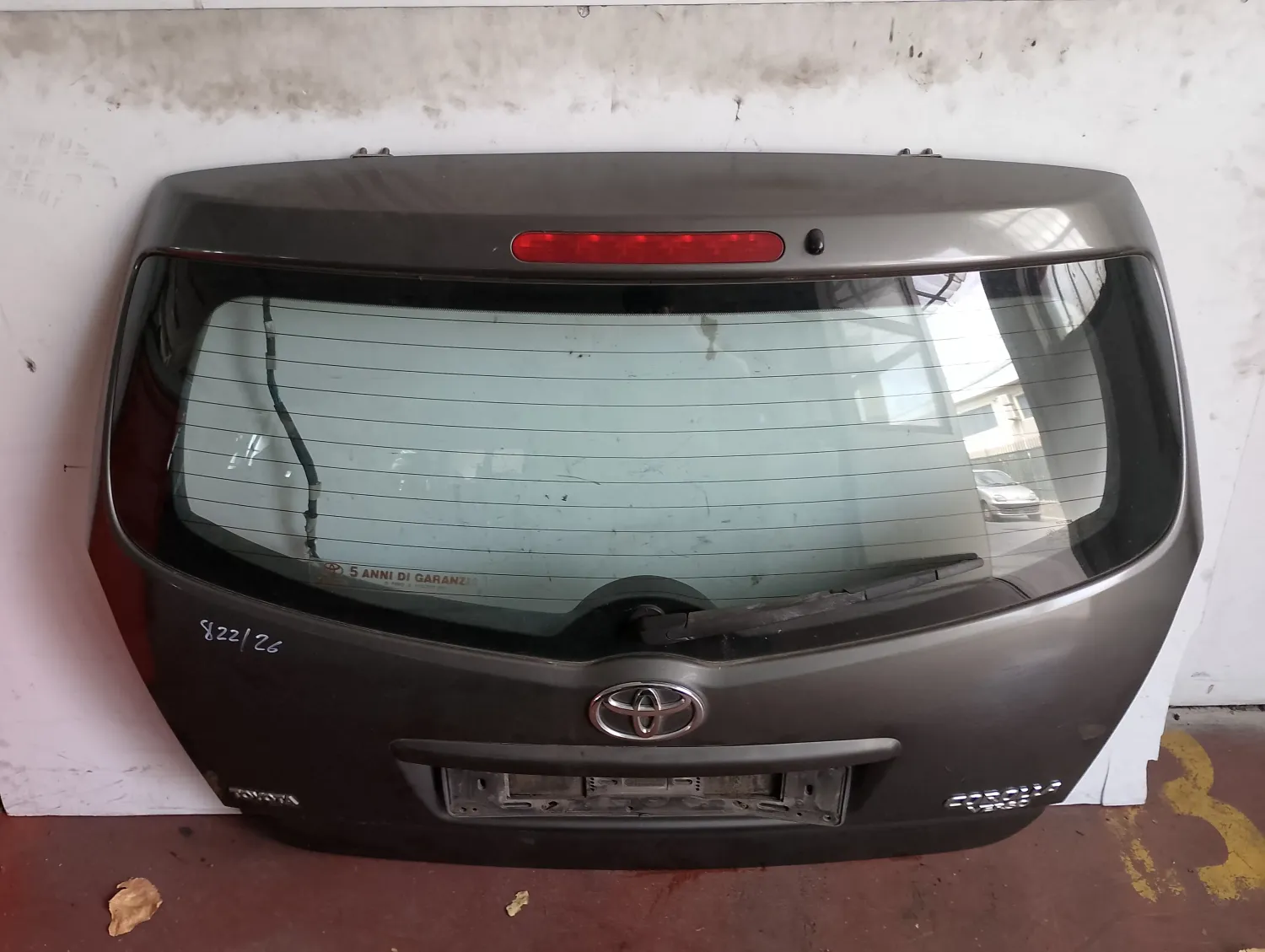 Portellone post. Toyota Corolla Verso (2004 – 2009) 1.6 81 KW benzina 670050F021 3ZZ FE