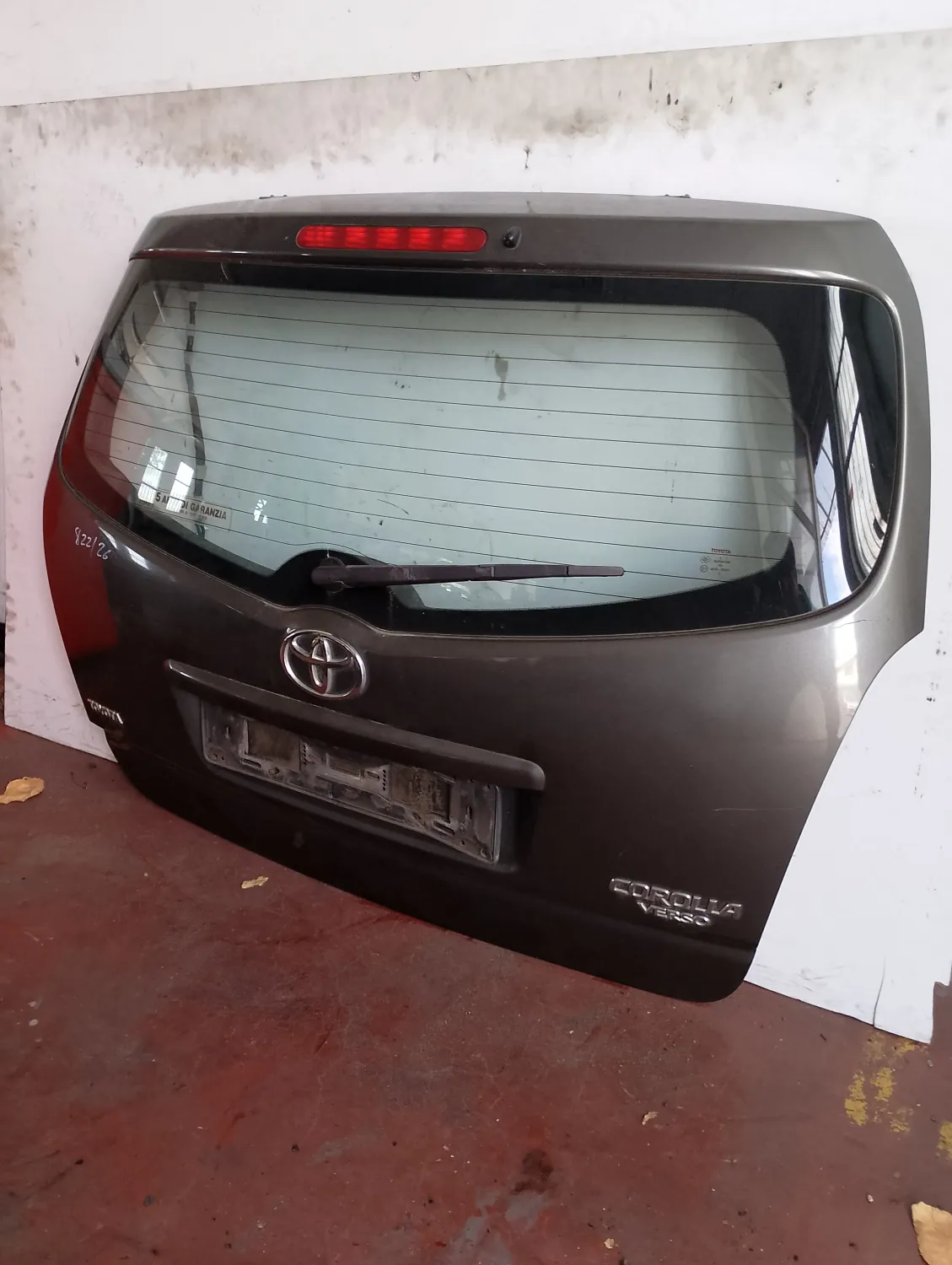Portellone post. Toyota Corolla Verso (2004 – 2009) 1.6 81 KW benzina 670050F021 3ZZ FE