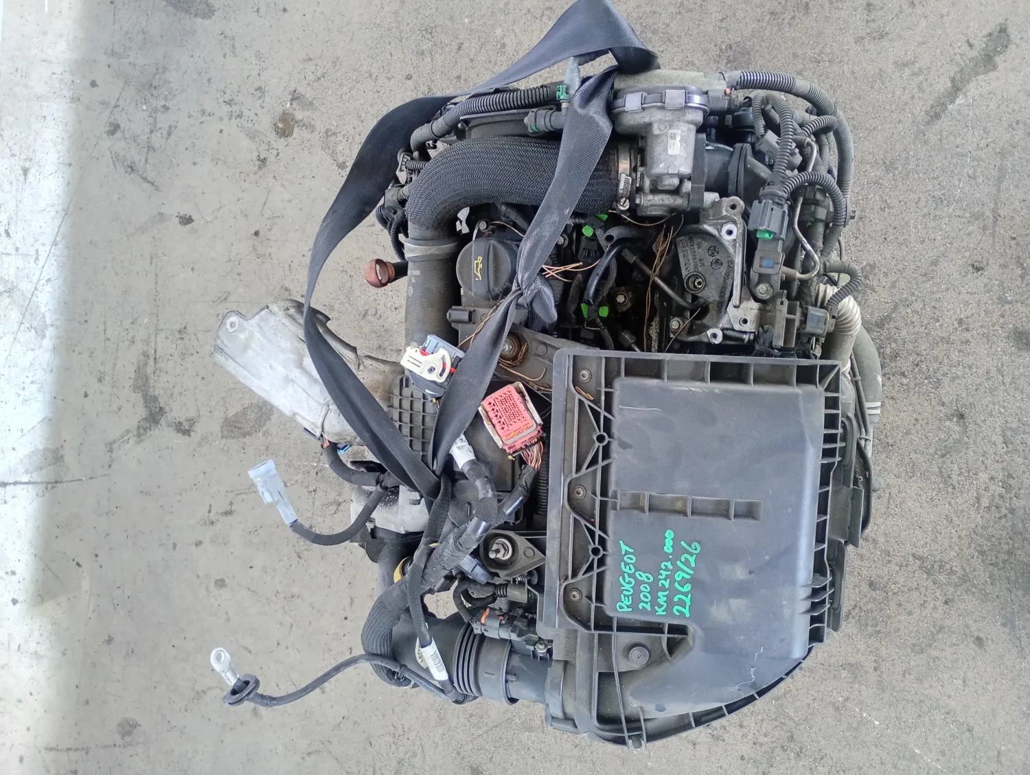 Motore completo Peugeot 2008 (2013 – 2016) 1.4 50 KW diesel 8H01