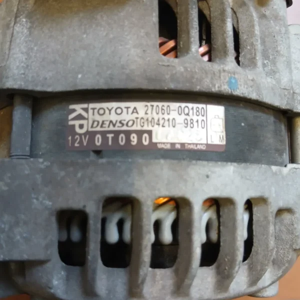 Alternatore Toyota Aygo 2a Serie 2015 1.0 51 KW benzina 270600Q170 1KR-FE