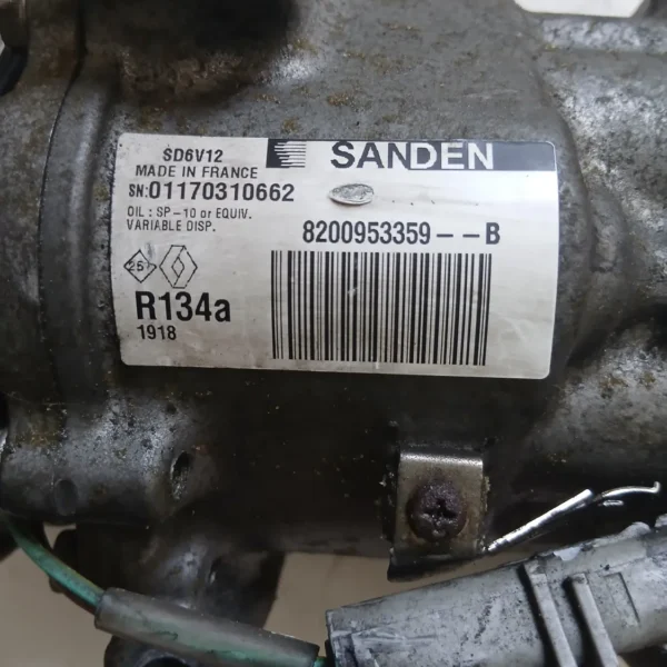 Compressore a/c Renault Kangoo Combi (2013 – oggi) 1.5 55 KW diesel 926002783R K9K E6