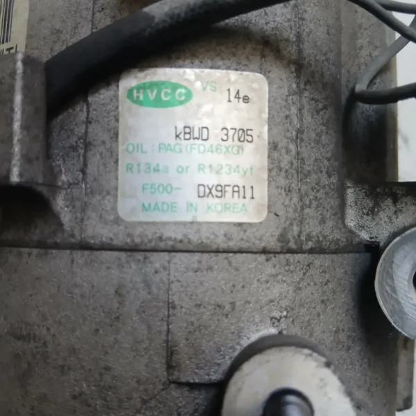 Compressore a/c Kia Sportage 3a Serie (2014 – 2016) 1.7 85 KW diesel 977012Y100 D4FD