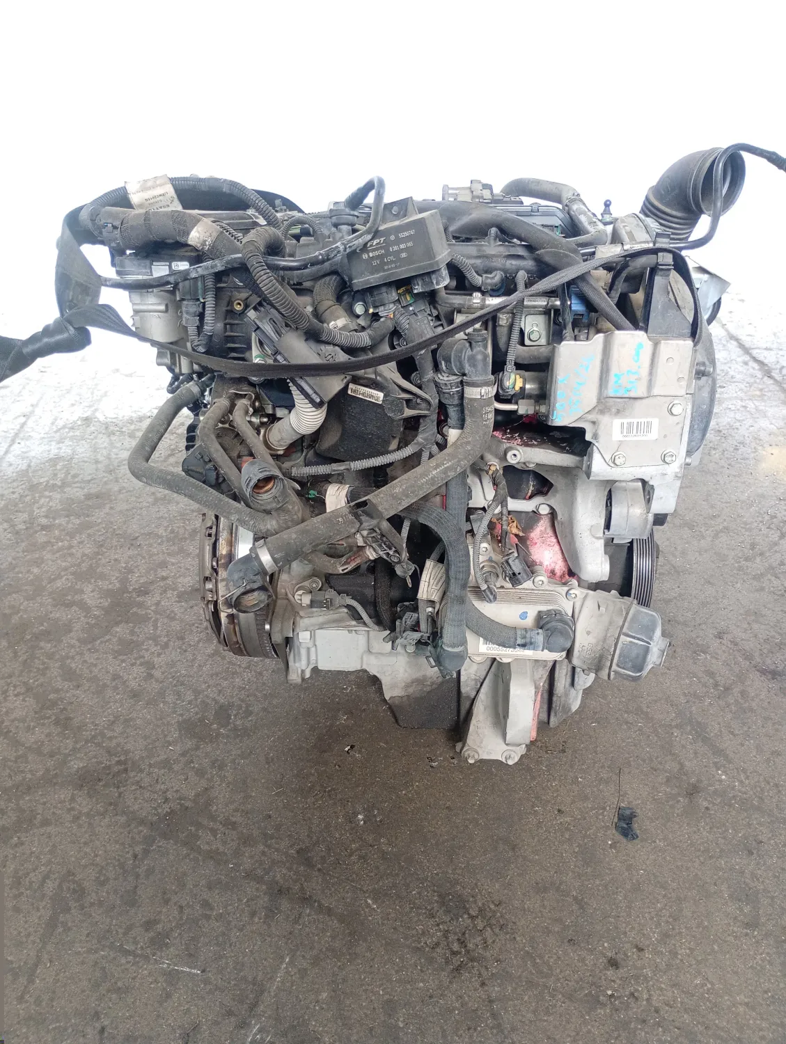 Motore completo Fiat 500x (2014 – 2019) 1.6 88 KW diesel 55260384