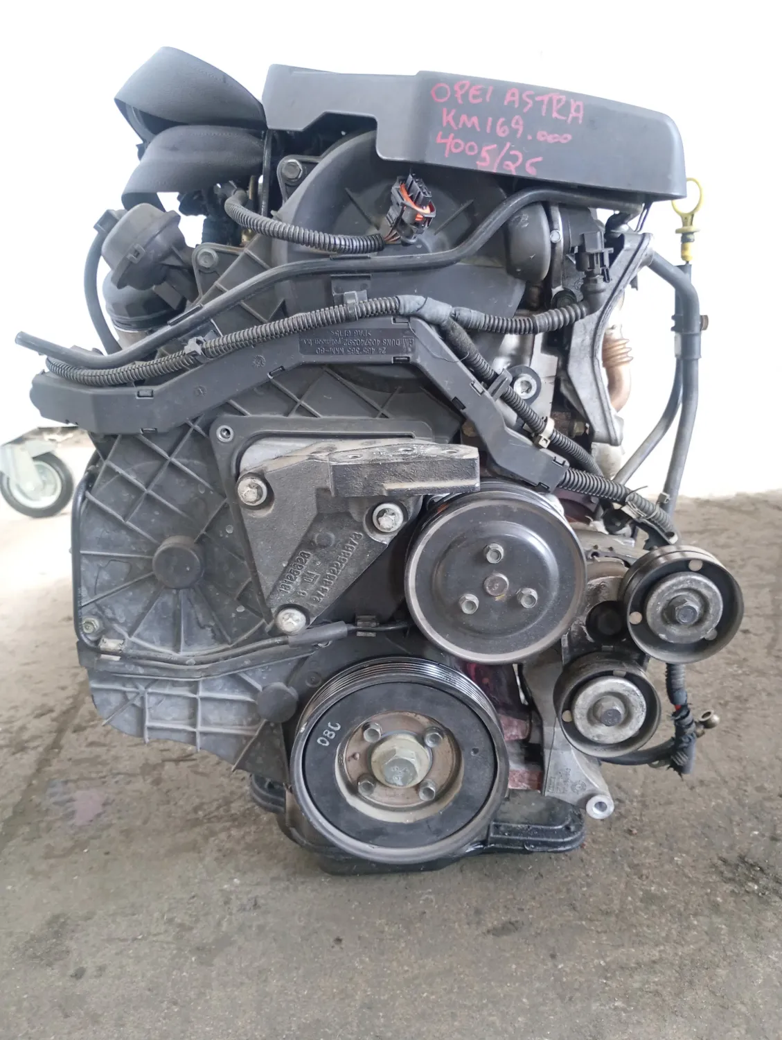 Motore completo Opel Astra (2004 – 2011) 1.7 74 KW diesel 98082139 Z17DTH