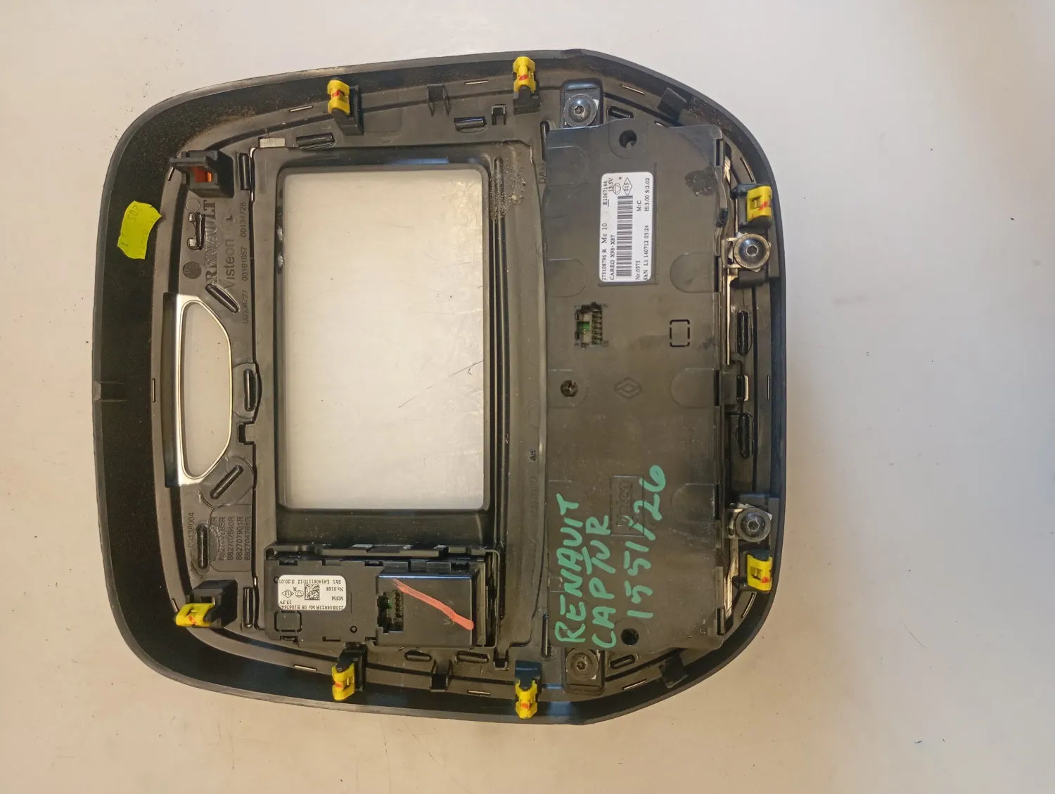 Comandi clima Renault Captur (2013 – 2017) 1.5 66 KW diesel 275700653R K9K D6