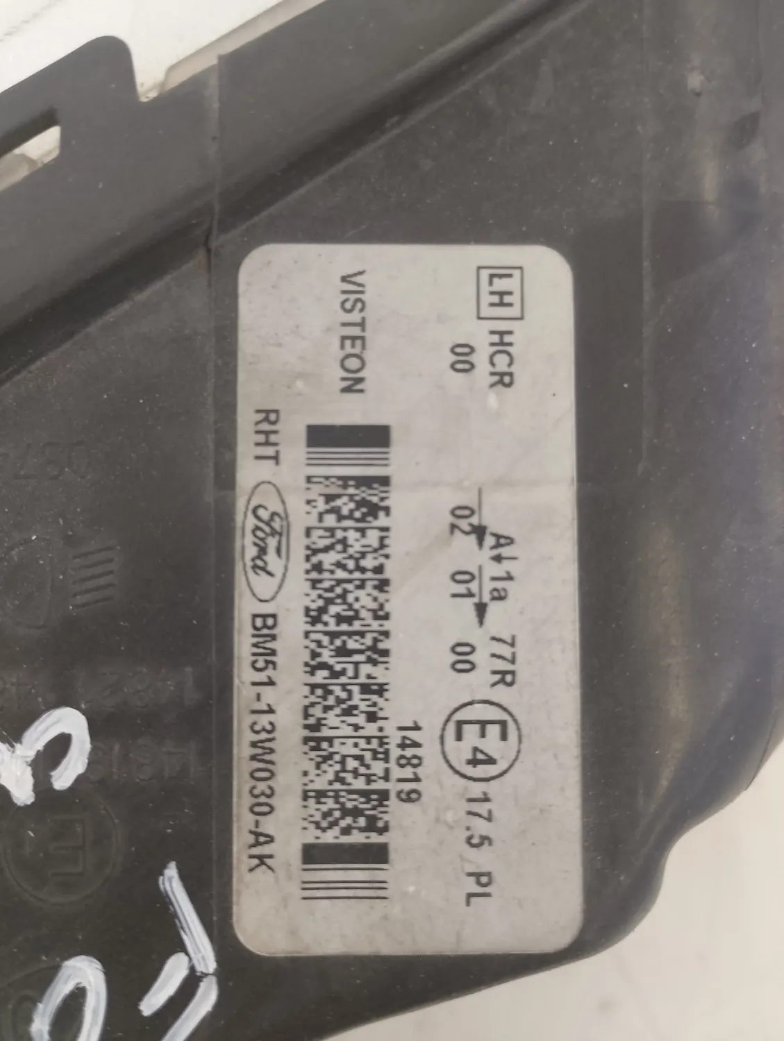 Faro ant. destra Ford Focus (2011 – 2015) 1.6 70 KW diesel 2004298 T3DA