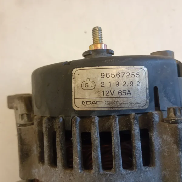Alternatore Chevrolet daewoo Matiz (2005 – 2010) 0.8 38 KW benzina 96567255 A08S3