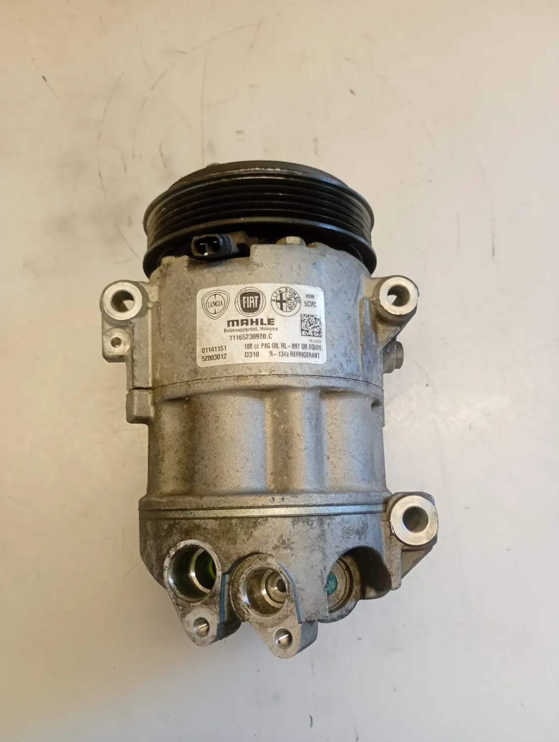 Compressore a/c Fiat 500l (2012 – 2018) 0.9 62 KW benzina/metano 52003012 312A2000