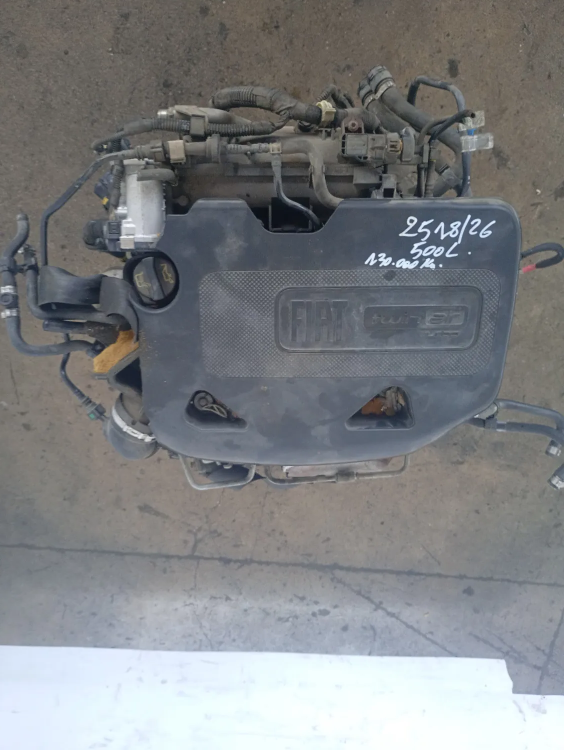 Motore completo Fiat 500l (2012 – 2018) 0.9 62 KW benzina/metano 312A2000