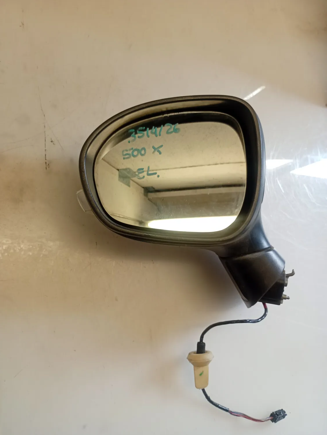 Specchietto est.elettrico sinistra Fiat 500x (2014 – 2019) 1.6 88 KW diesel 735614536 55260384