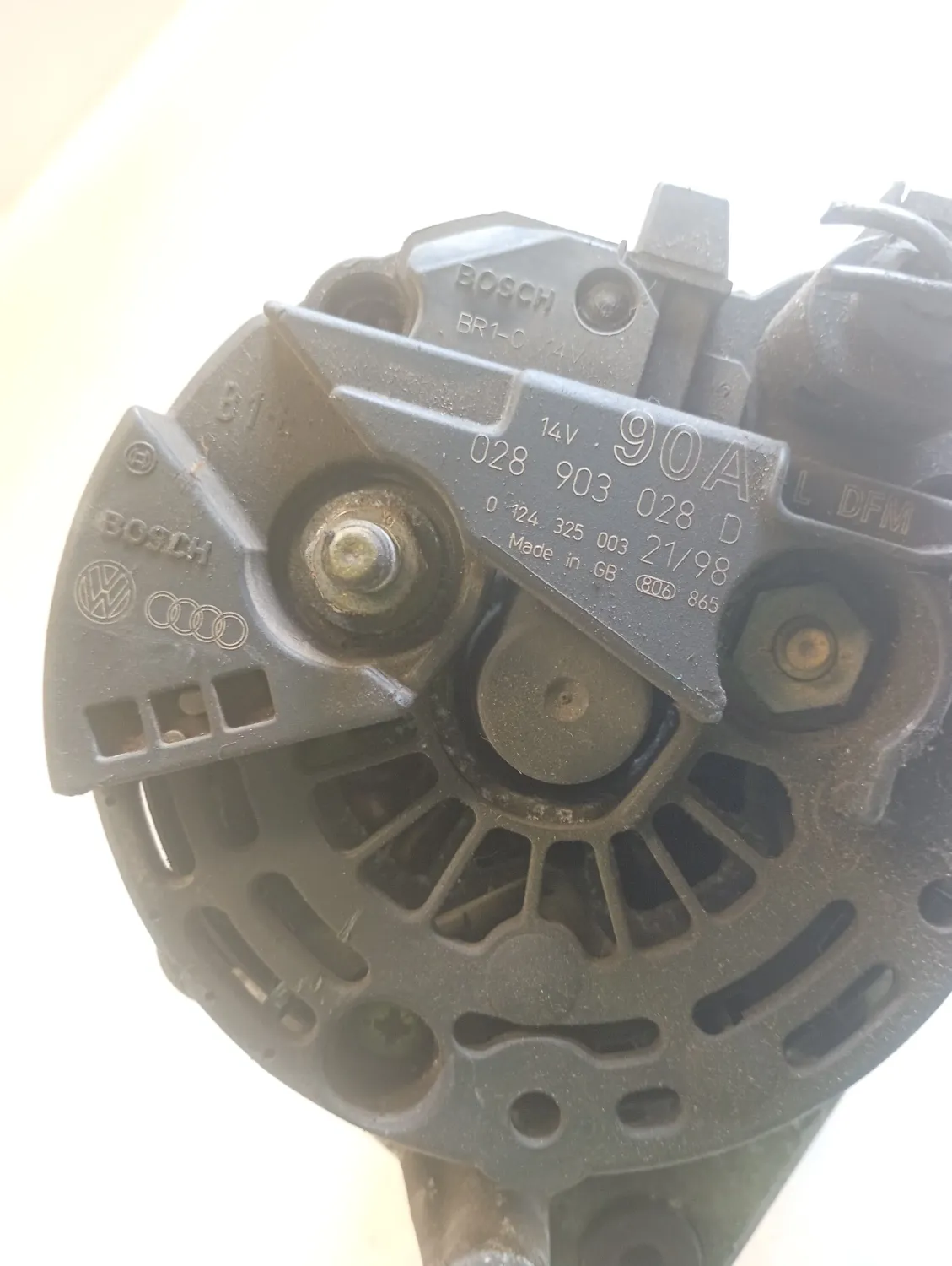 Alternatore Audi Tt (1998 – 2006) 1.8 132 KW benzina 06A903026AX AJQ
