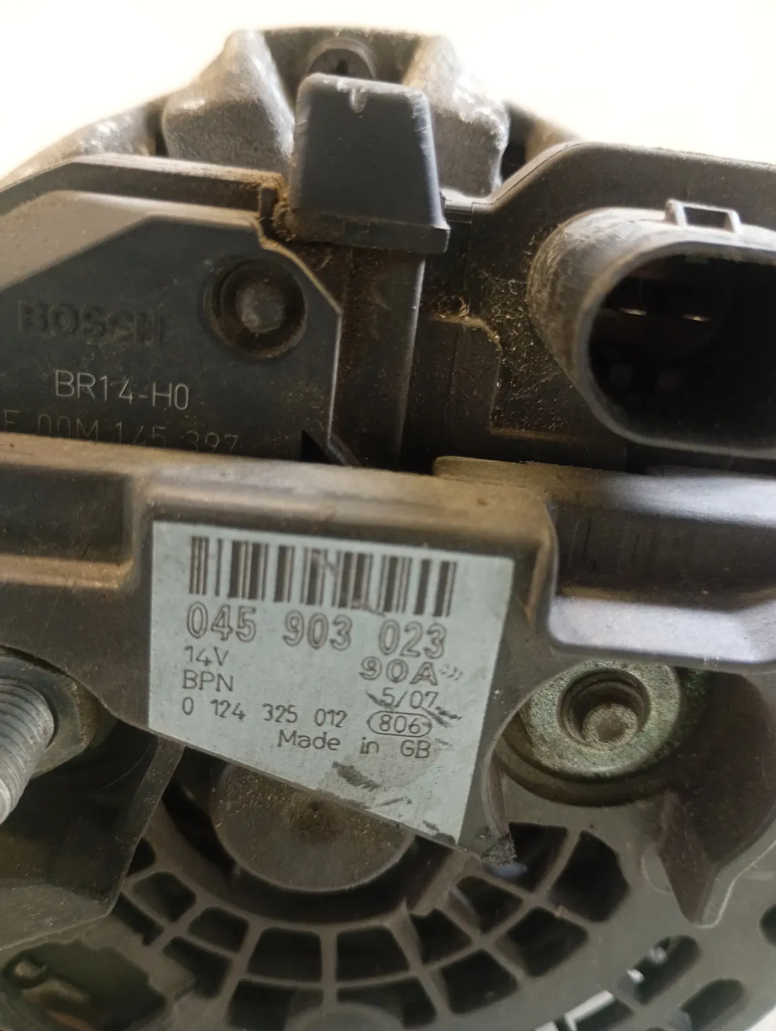 Alternatore Skoda Roomster (2006 – 2010) 1.4 59 KW diesel 045903023HX BNV