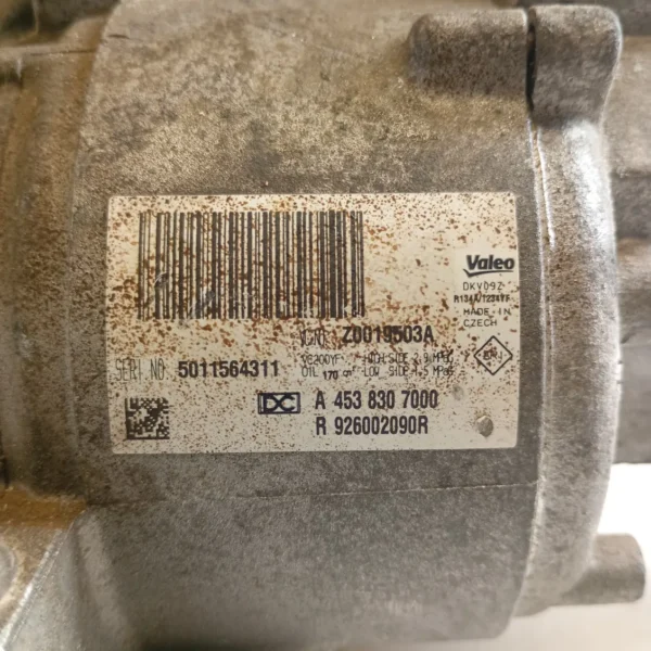 Compressore a/c Renault Twingo 3a Serie (2014 – 2019) 1.0 52 KW benzina 926002090R H4D A4
