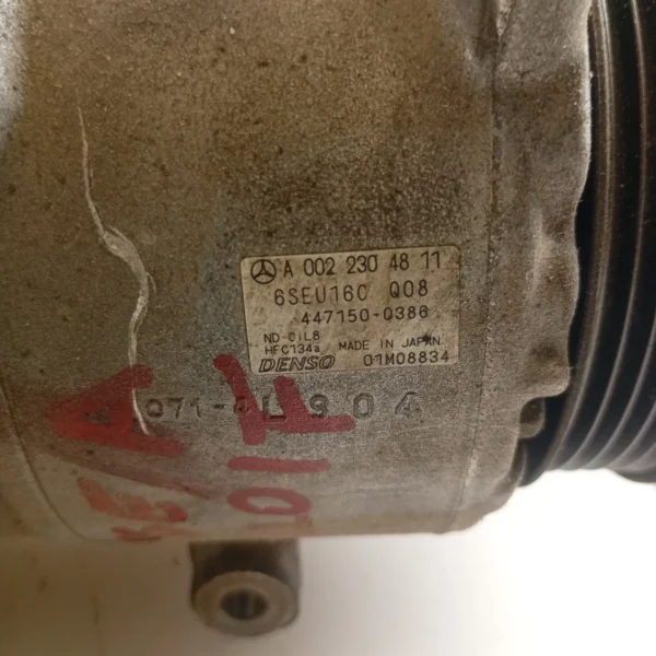 Compressore a/c Mercedes benz Classe A (2004 – 2013) 2.0 80 KW diesel A0022304811 640940