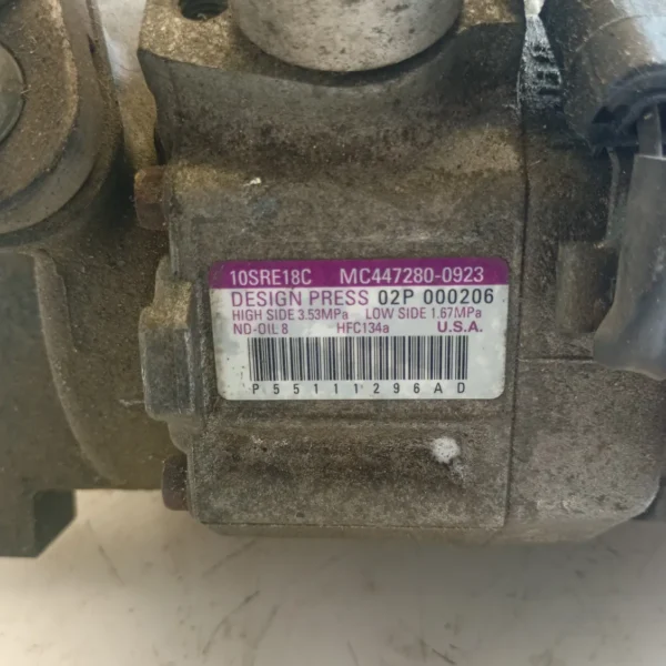 Compressore a/c Jeep Compass (2011 – 2015) 2.1 100 KW diesel K55111296AE 651