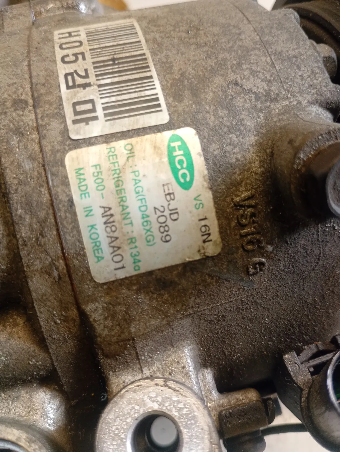Compressore a/c Hyundai I30 (2007 – 2012) 1.4 80 KW benzina 977012H040 G4FA