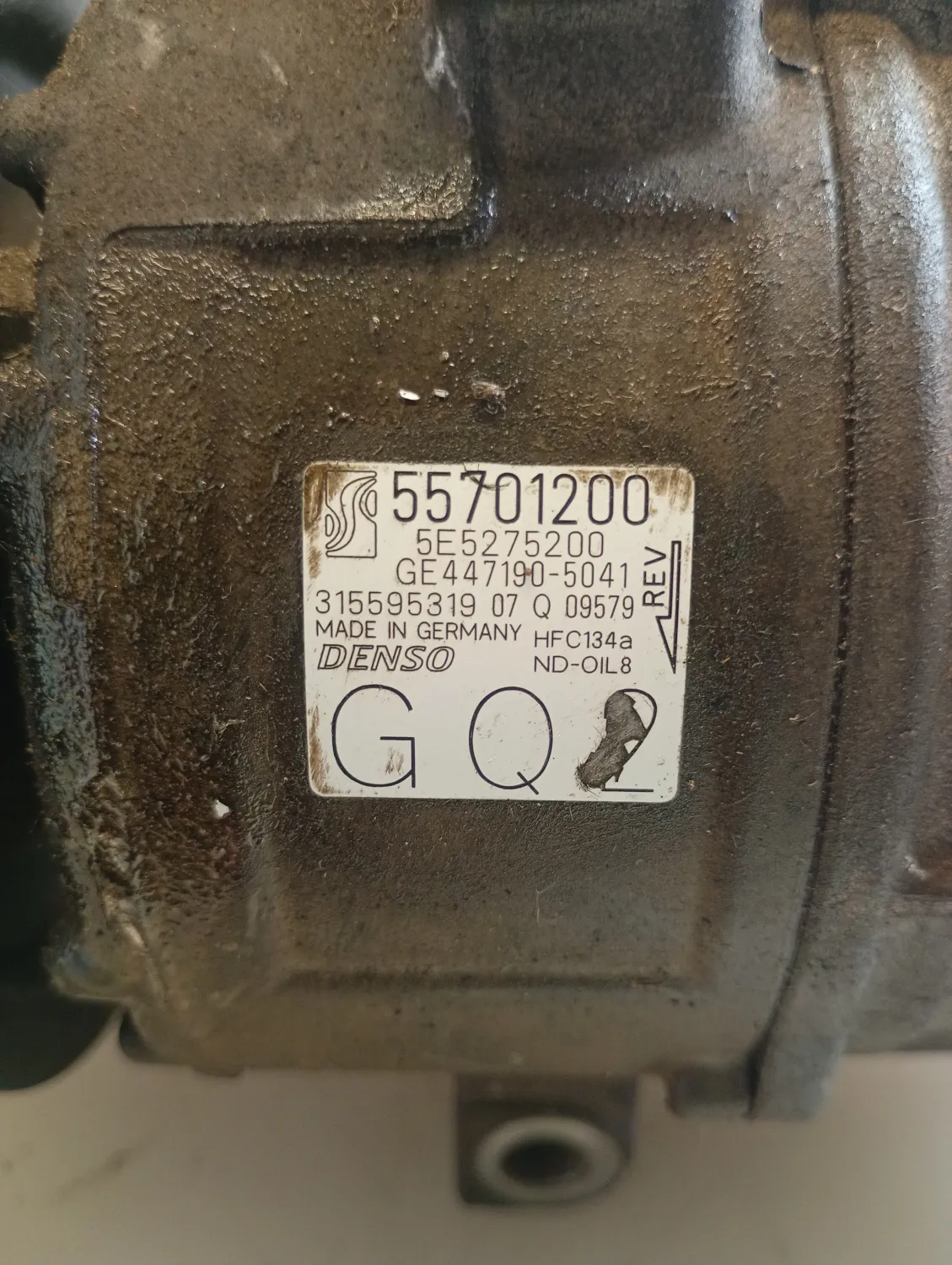 Compressore a/c Opel Corsa (2011 – 2015) 1.2 63 KW benzina 95526768 A12XER