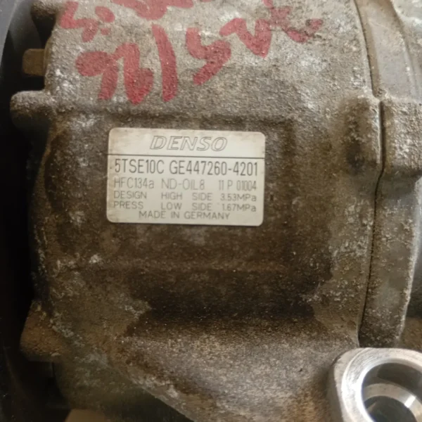 Compressore a/c Toyota Yaris (2011 – 2015) 1.4 66 KW diesel 883100D410 1ND TV