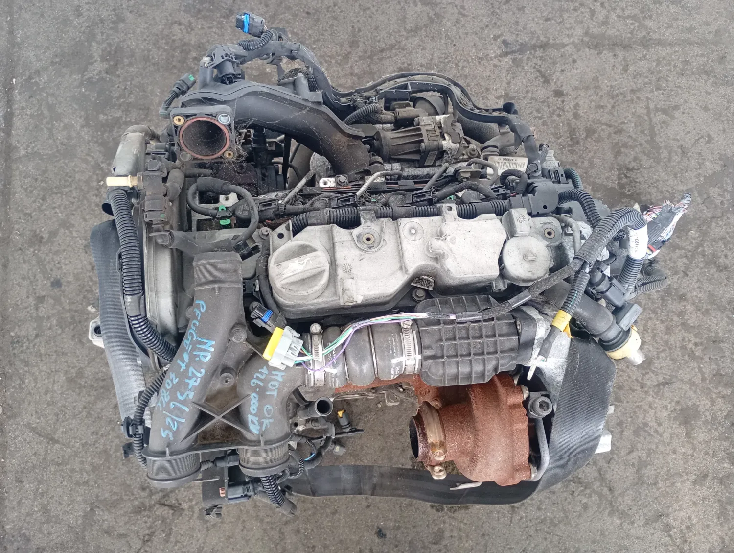 Motore completo Peugeot 308 (2007 – 2014) 1.6 82 KW diesel 9HR