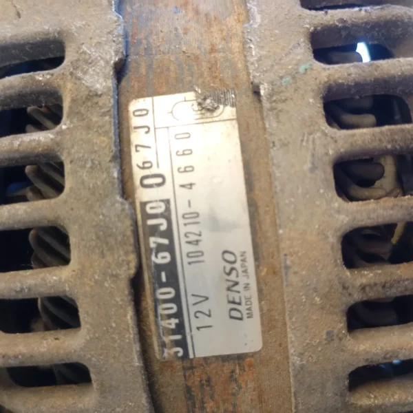 Alternatore Suzuki Grand Vitara (2005 – 2012) 1.9 95 KW diesel 3140067J00000 F9Q