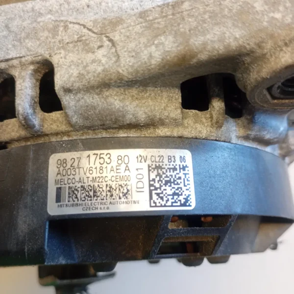Alternatore Citroen C5 Aircross (2022 – oggi) 1.5 96 KW diesel 9827171980 YH01