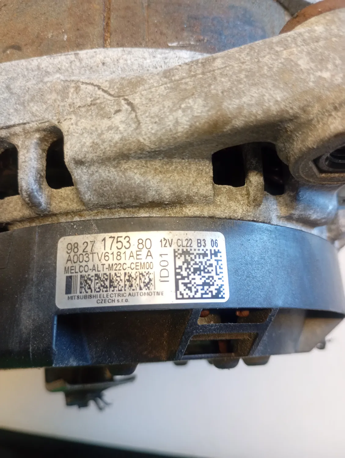 Alternatore Citroen C5 Aircross (2022 – oggi) 1.5 96 KW diesel 9827171980 YH01