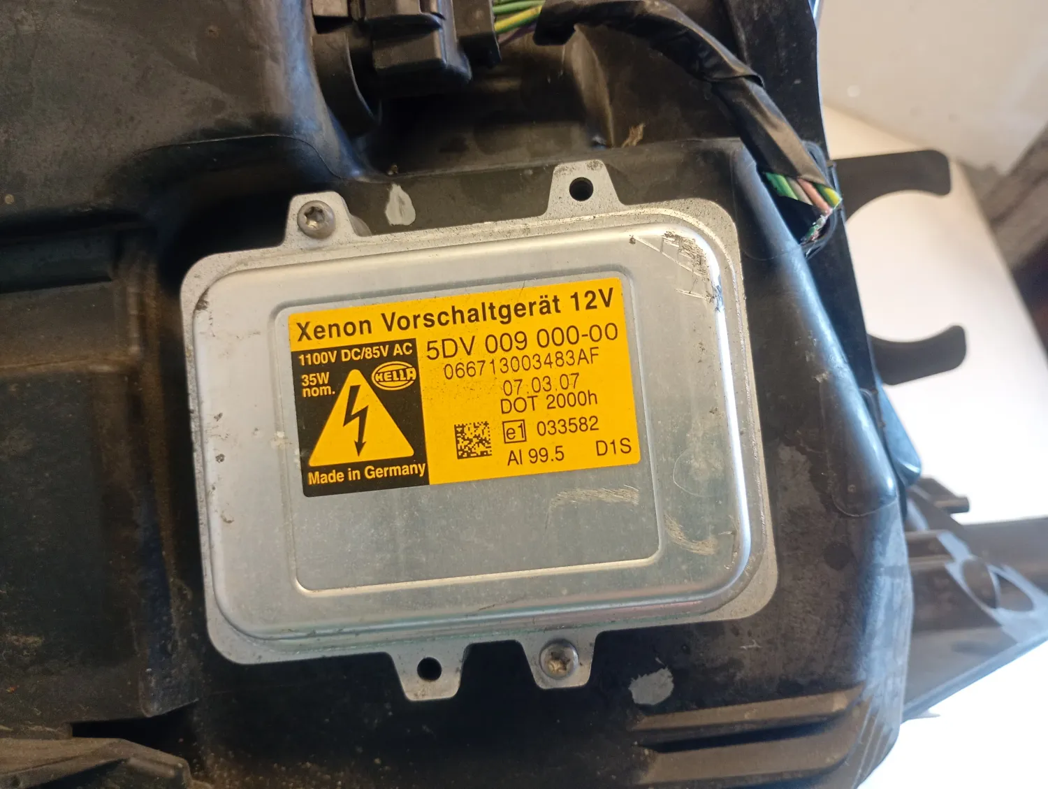 Faro ant. destro Citroen C4 Picasso (2006 – 2013) 2.0 100 KW diesel 6206C1 RHR