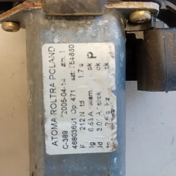 Motorino alzavetro ant. destro Fiat Panda (2003 – 2010) 1.2 44 KW benzina 188A4000