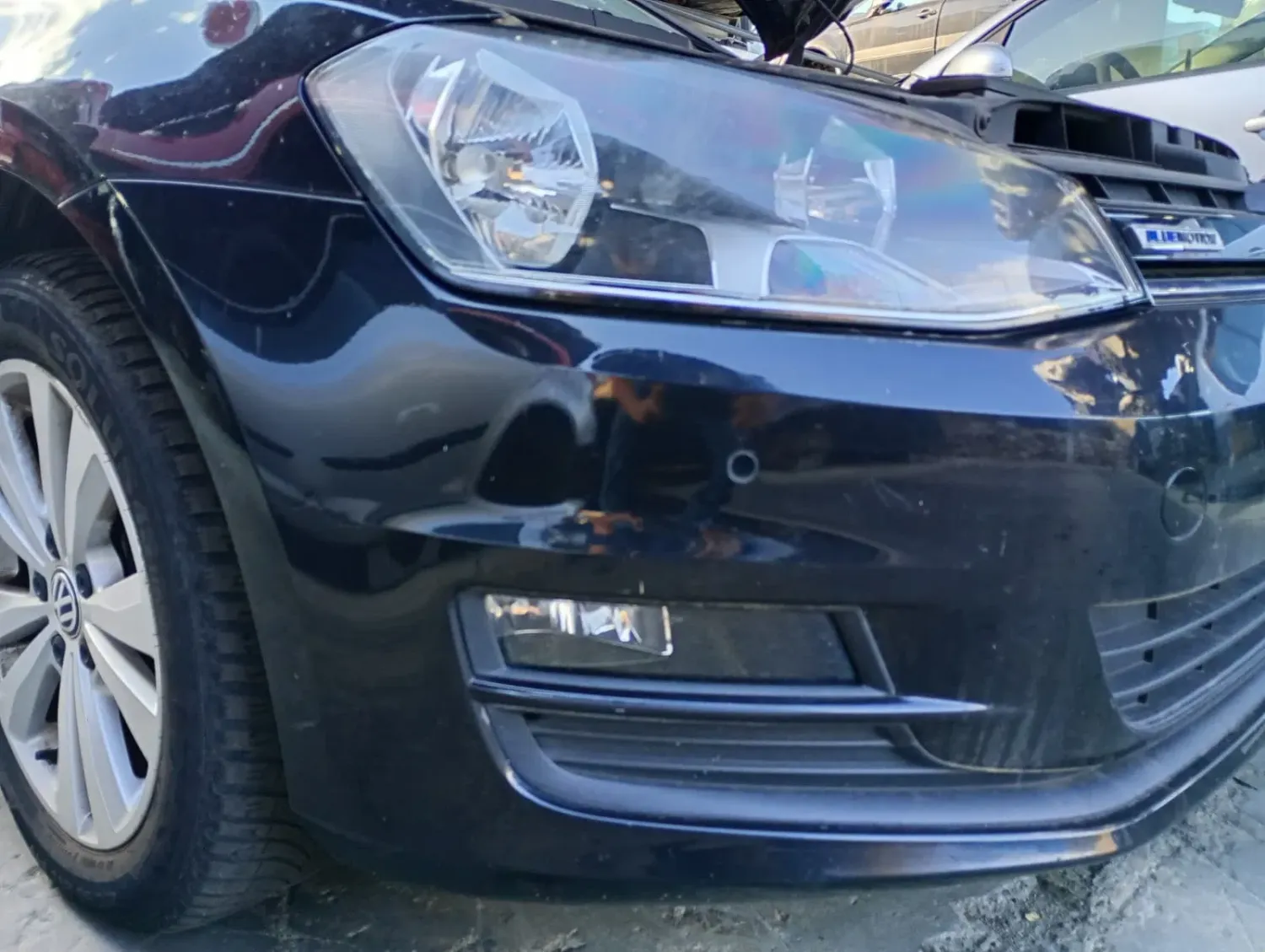 Paraurti anteriore Volkswagen Golf (2012 – oggi) 1.4 81 KW benzina/metano 5G0807217BNGRU CPW