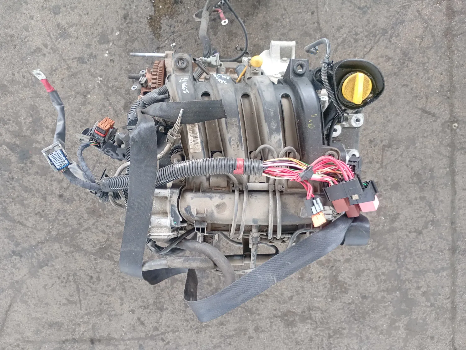 Motore completo Dacia Sandero (2008 – 2013) 1.1 56 KW benzina D4F F7