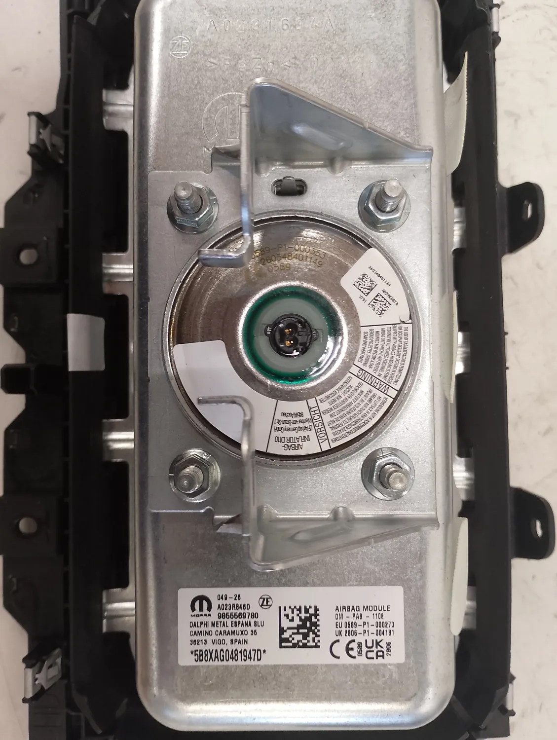 kit airbag Citroen C3 2026 1.2 74 KW HN09
