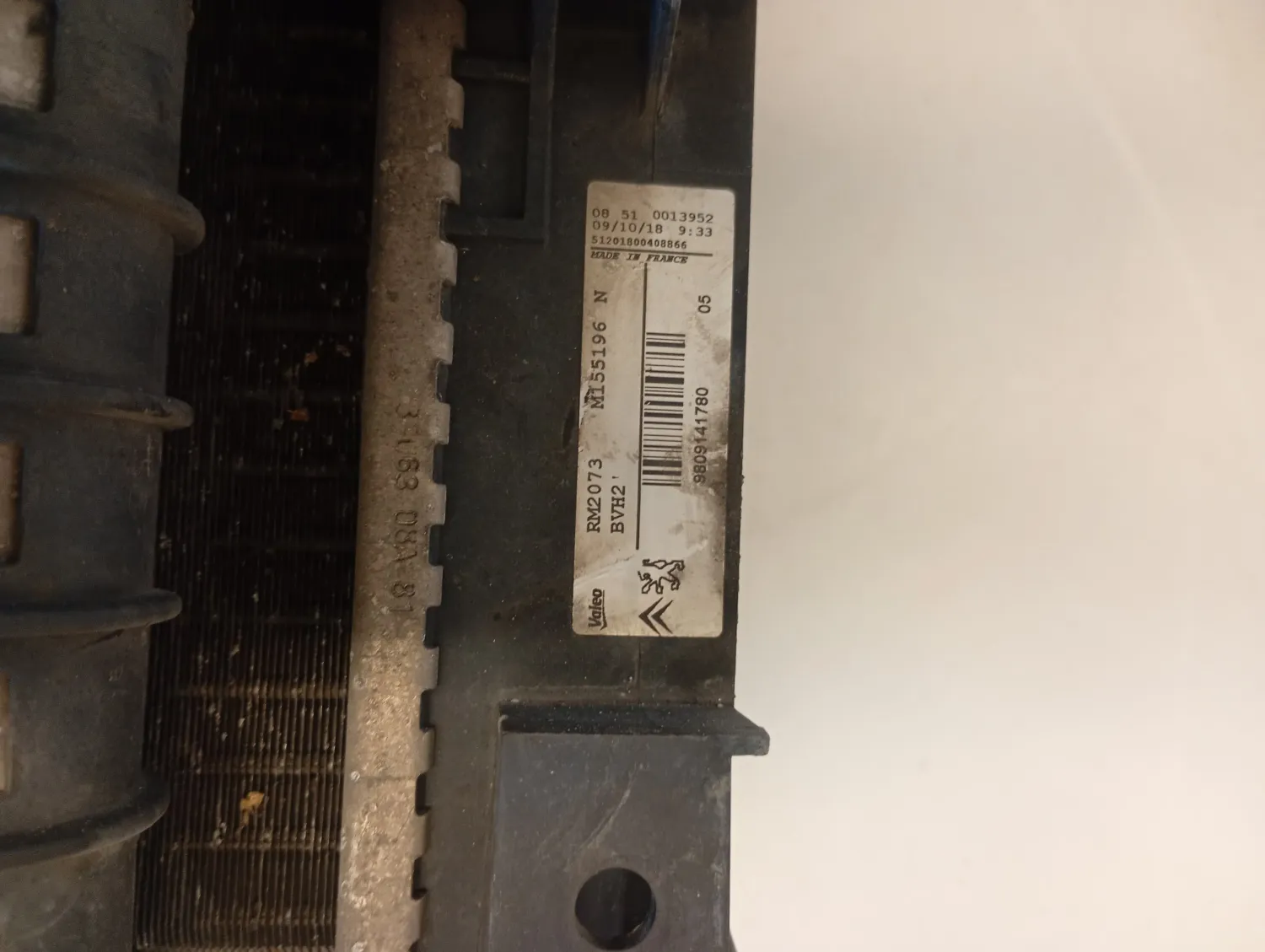 kit radiatori Peugeot 3008 (2016 – 2021) 1.5 96 KW diesel YH01