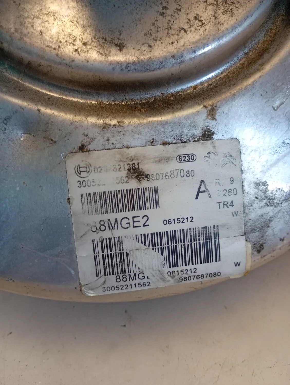 Servofreno Peugeot 3008 (2016 – 2021) 1.5 96 KW diesel 1616905380 YH01