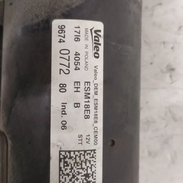 Motorino avviamento Peugeot 208 (2015 – 2020) 1.2 81 KW benzina V764559080 HN01