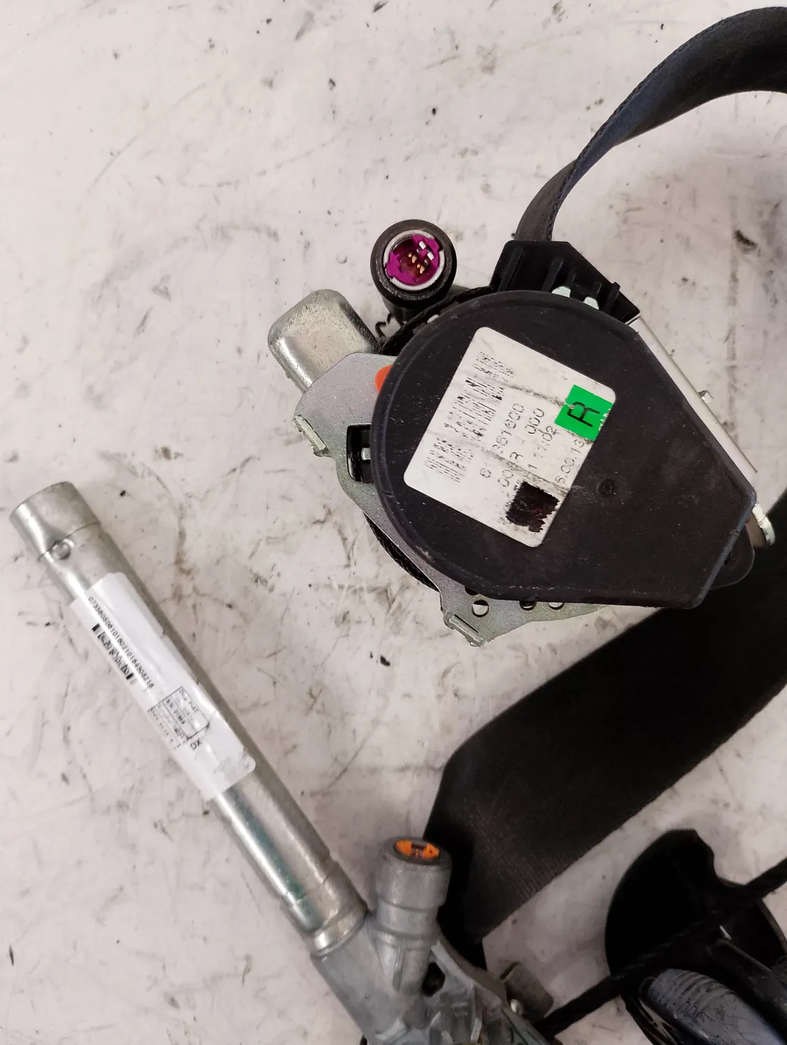 Cintura di sicurezza anteriore destra Lancia Ypsilon (2015 – 2019) 1.2 51 KW benzina 735652863 169A4000