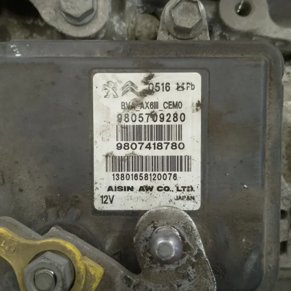 Cambio Automatico Peugeot 208 (2015 – 2020) 1.2 81 KW benzina HN01