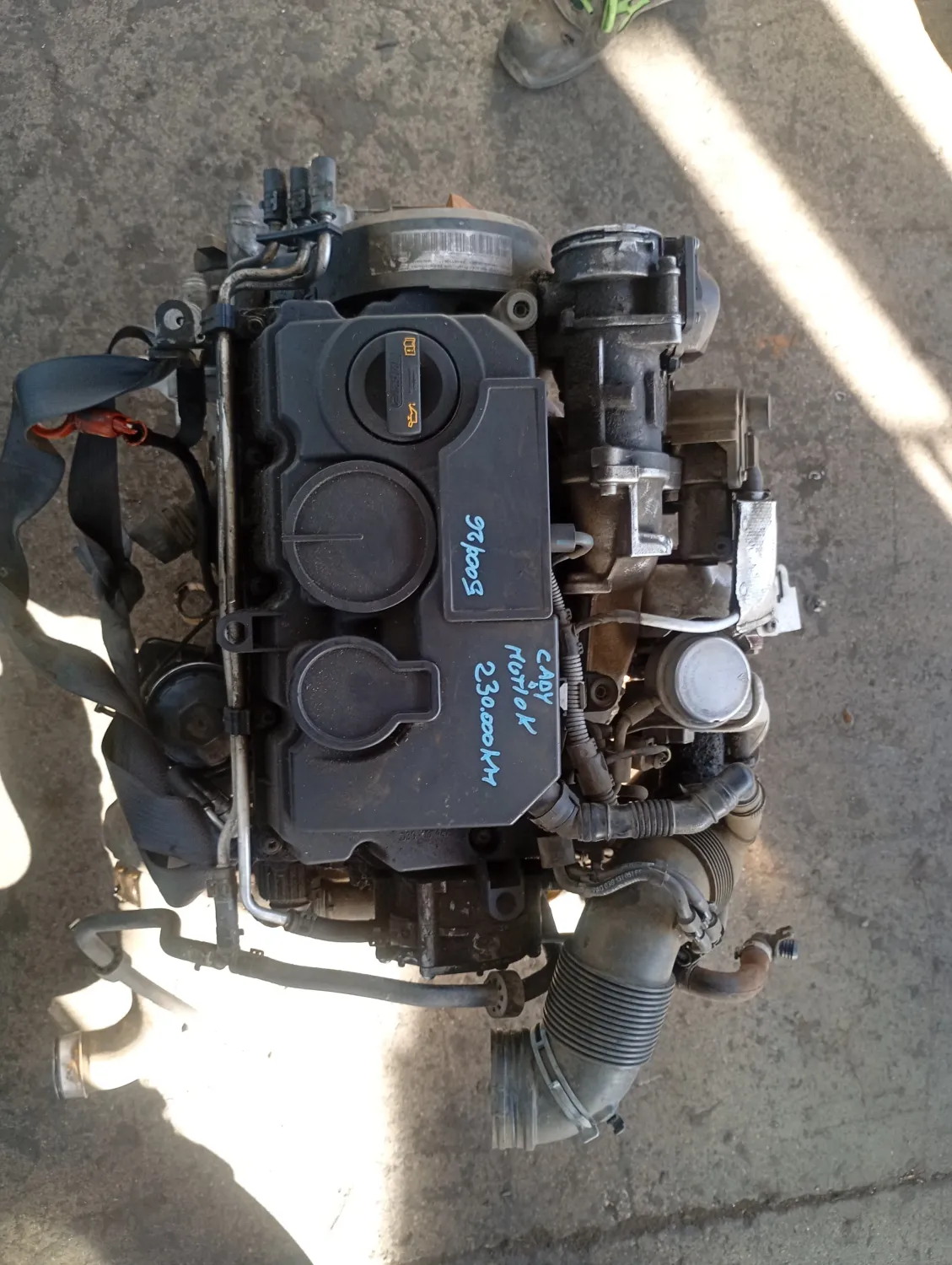 Motore completo Volkswagen Caddy (2004 – 2010) 1.9 55 KW diesel BSU