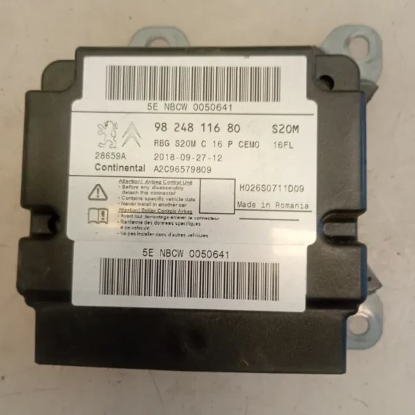 kit airbag Peugeot 3008 (2016 – 2021) 1.5 96 KW diesel YH01